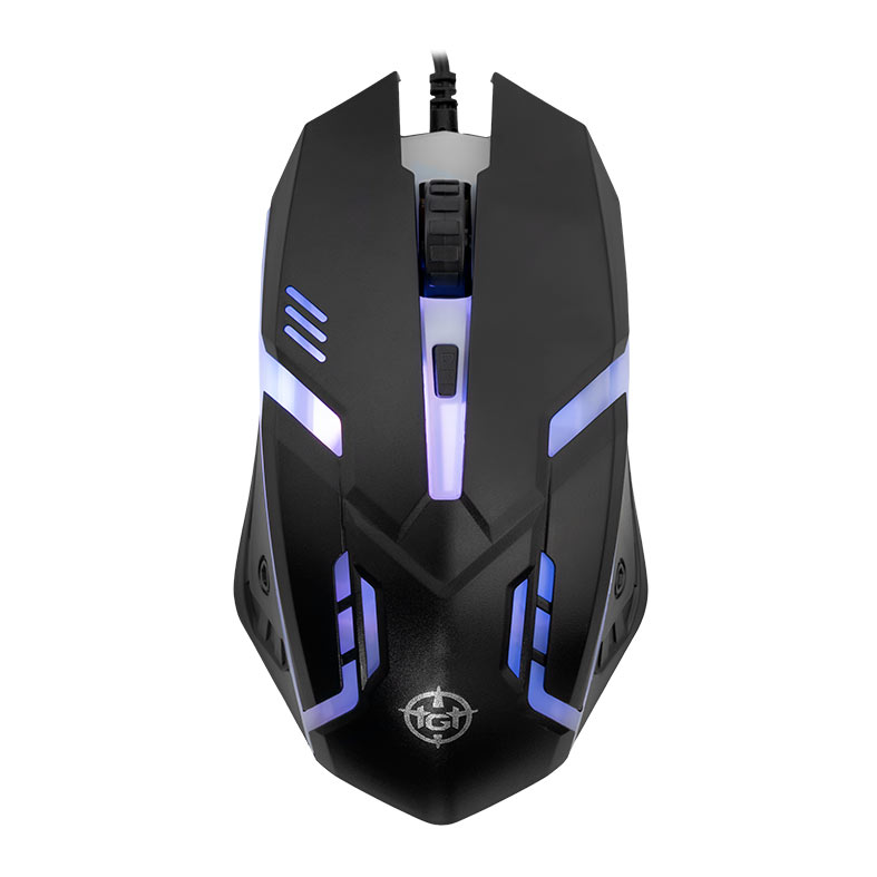Mouse Gamer TGT GM25, Rainbow, 2400DPI, 4 Botoes, Preto, TGT-GM25-BL01 - miniatura 3