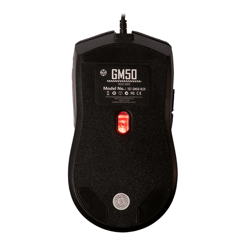 Mouse Gamer TGT GM50, Rainbow, 3600DPI, 6 Botoes, Preto, TGT-GM50-BL01 - miniatura 5