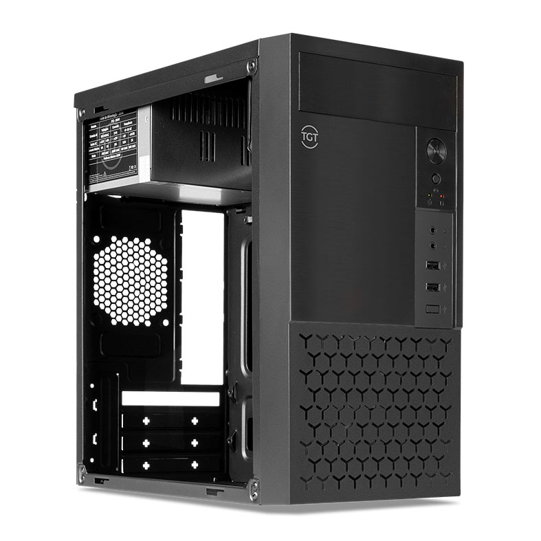Gabinete TGT H100, Com Fonte 200W, Preto, TGT-H100PSU-BK - miniatura 3