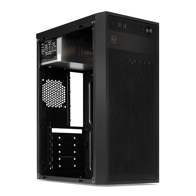 Gabinete TGT H200, Com Fonte 200W, Preto, TGT-H200PSU-BK - miniatura 3