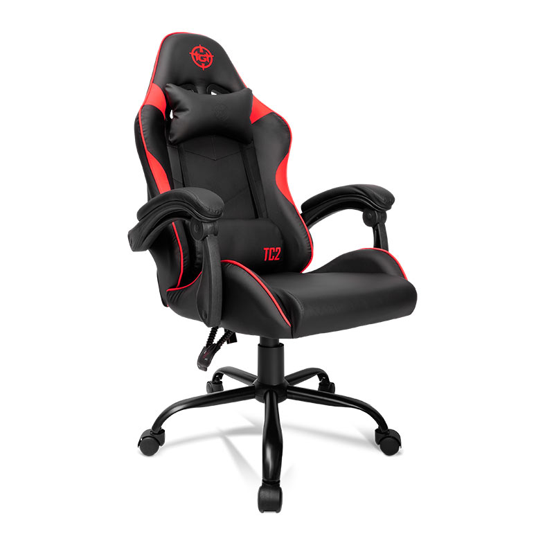 Cadeira Gamer TGT Heron TC2, Preto e Vermelho, TGT-HRTC-BR03 - miniatura 4
