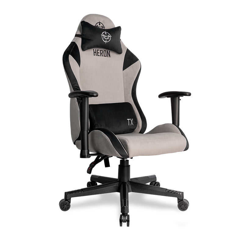 Cadeira Gamer TGT Heron TX Tecido, Preto e Cinza, TGT-HRTX-FB01 - miniatura 4