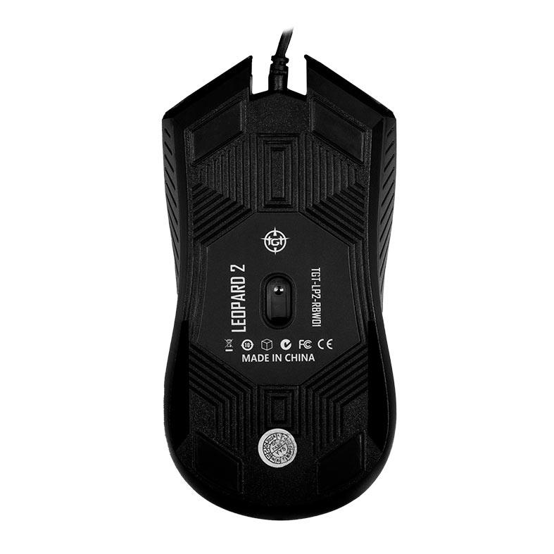 Kit Teclado e Mouse TGT Leopard 2, Rainbow, 1200 DPI, ABNT2, Preto, TGT-LP2-RBW01 - miniatura 9