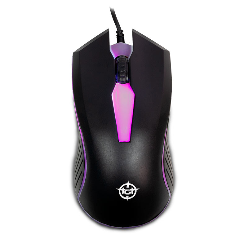 Kit Teclado e Mouse TGT Leopard 2, Rainbow, 1200 DPI, ABNT2, Preto, TGT-LP2-RBW01 - miniatura 4