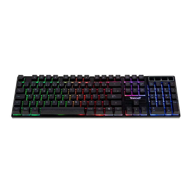Teclado Gamer TGT M16L, Rainbow, ABNT2, Preto, TGT-M16L-RBW01 - miniatura 5