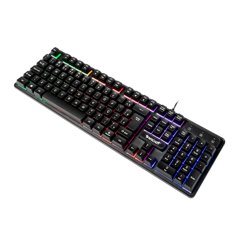 Teclado Gamer TGT M18L, Rainbow, ABNT2, Preto, TGT-M18L-RBW01 - miniatura 4