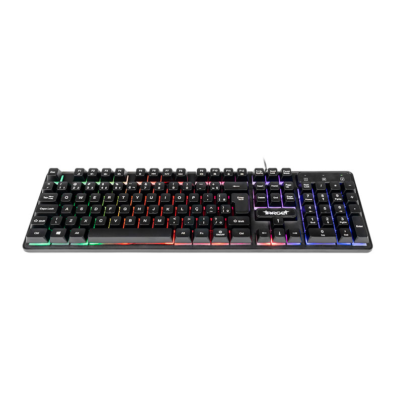 Teclado Gamer TGT M18L, Rainbow, ABNT2, Preto, TGT-M18L-RBW01 - miniatura 5