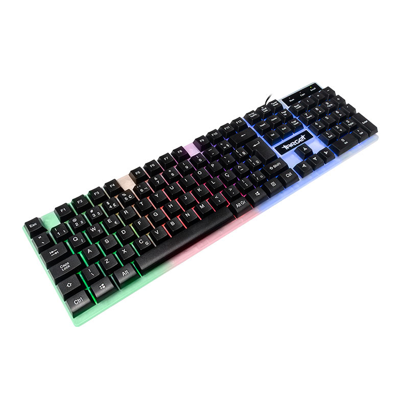 Teclado Gamer TGT M60 A1, Rainbow, ABNT2, Branco, TGT-M60A1-RBW01 - miniatura 5