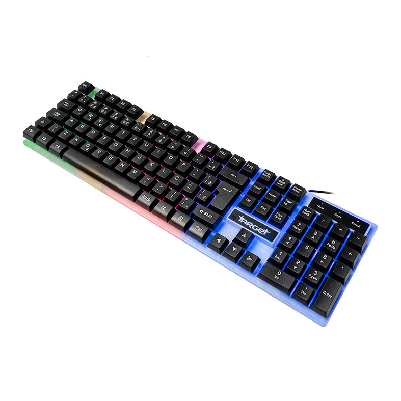 Teclado Gamer TGT M60 A1, Rainbow, ABNT2, Branco, TGT-M60A1-RBW01 - miniatura 3