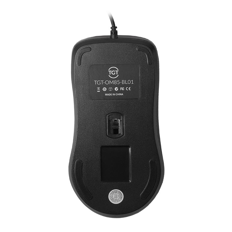 Mouse Office TGT OM85, 1600DPI, 4 Botoes, Preto, TGT-OM85-BL01 - miniatura 5