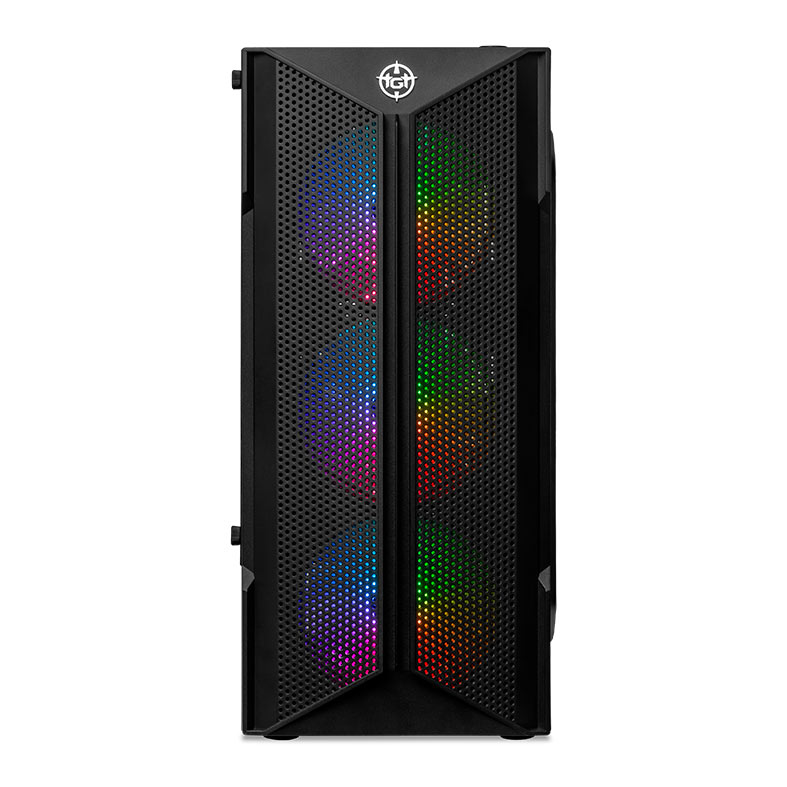 Gabinete Gamer TGT Skylancer V2, Mid-Tower, Lateral De Vidro, Com 4 Fans, Preto, TGT-SKLV2-BK-4F - miniatura 4