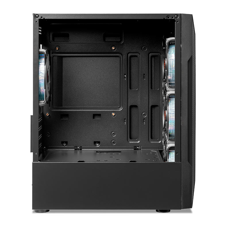 Gabinete Gamer TGT Skylancer V2, Mid-Tower, Lateral De Vidro, Com 4 Fans, Preto, TGT-SKLV2-BK-4F - miniatura 6