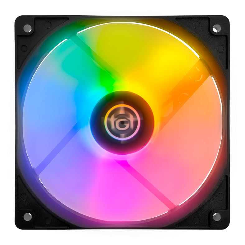 Kit Ventoinhas TGT Striker, Rainbow, 5x120mm, TGT-STK5-BLRBW - miniatura 4