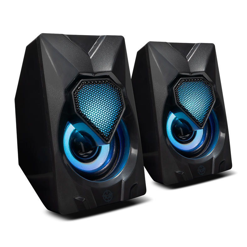 Caixa de Som TGT Sentry V3, Rainbow, 2x3W RMS, USB, Preto, TGT-STY3-RBW02 - imagem 1