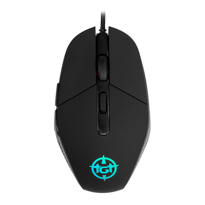 Mouse Gamer TGT Vector E1, Rainbow RGB, 6400DPI, 6 Botoes, Preto, TGT-VEC-E1-RBW - miniatura 3