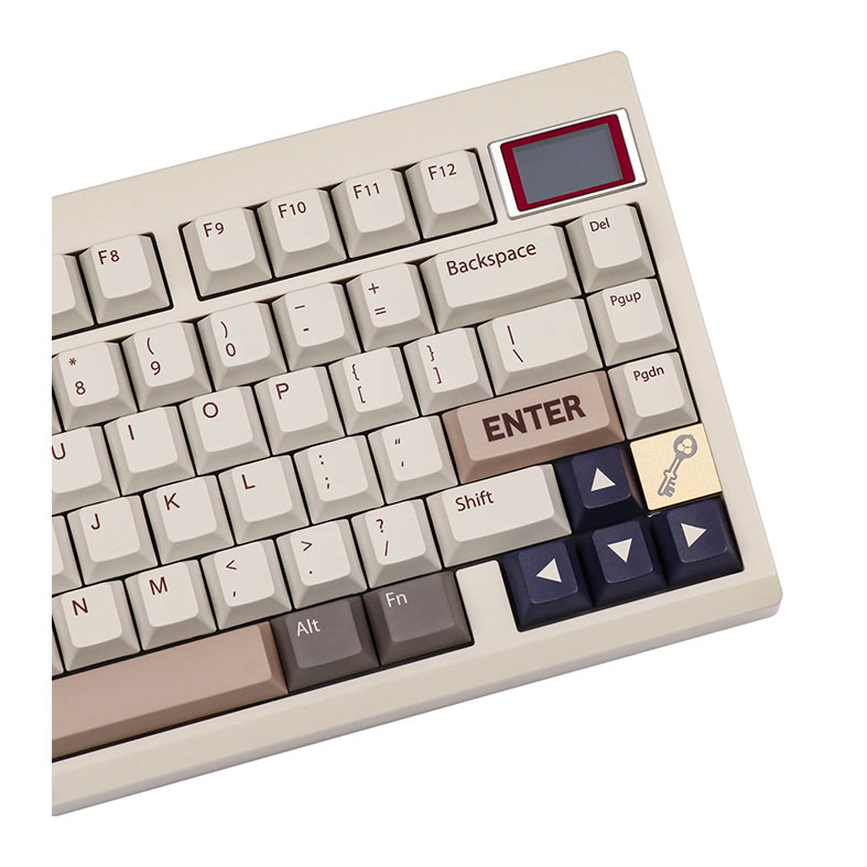 Teclado Mecanico Epomaker TH80 Pro V2, ARGB, VIA, Switch Flamingo, White, TH80PROV2-WH-FLG - miniatura 8