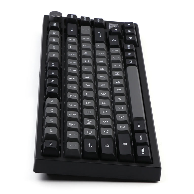Teclado Mecanico Epomaker TH80 SE, ARGB, Switch Flamingo Linear, Black Silver, TH80SE-BS-FLGLN - miniatura 6