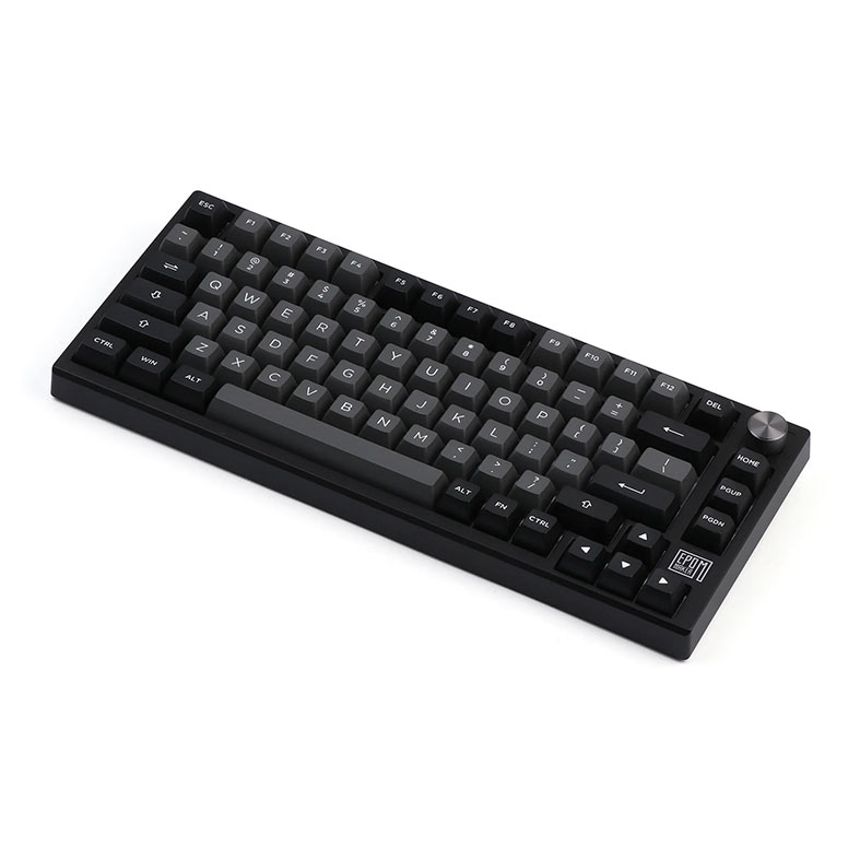 Teclado Mecanico Epomaker TH80 SE, ARGB, Switch Flamingo Linear, Black Silver, TH80SE-BS-FLGLN - miniatura 5