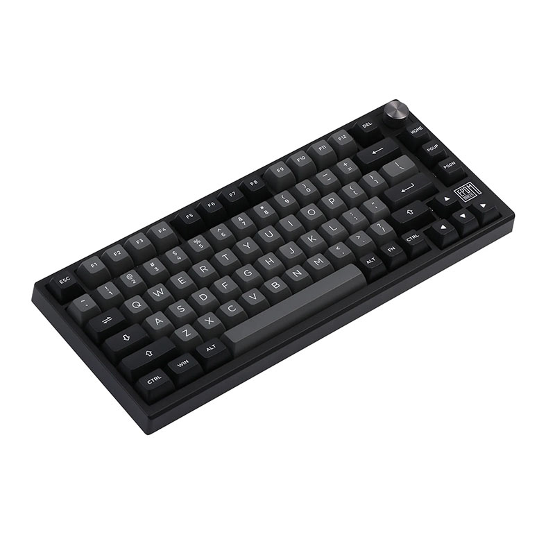 Teclado Mecanico Epomaker TH80 SE, ARGB, Switch Flamingo Linear, Black Silver, TH80SE-BS-FLGLN - miniatura 4