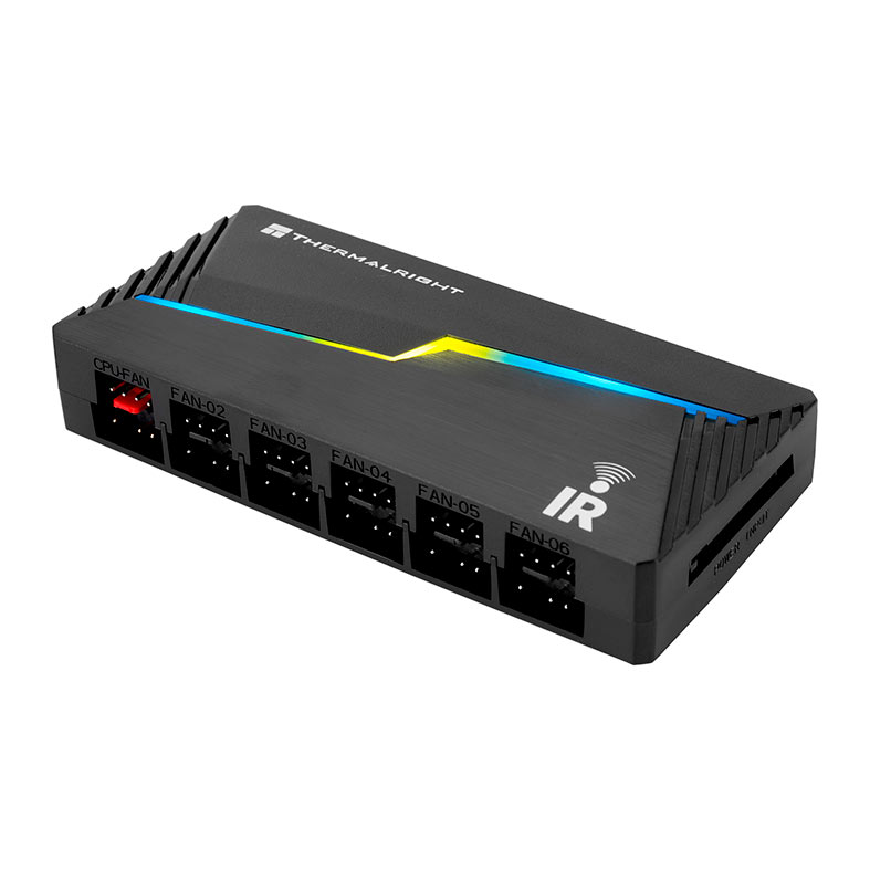 Controladora Thermalright X12, PWM, Preto, TL-ARGB-FANHUB-X12-IR-BK - miniatura 4