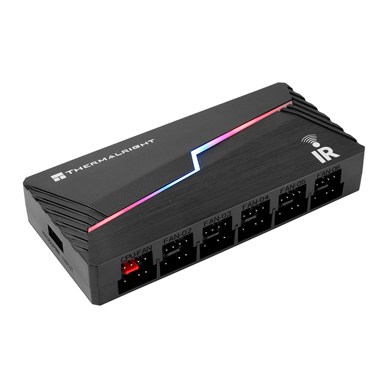 Controladora Thermalright X12, PWM, Preto, TL-ARGB-FANHUB-X12-IR-BK - miniatura 3