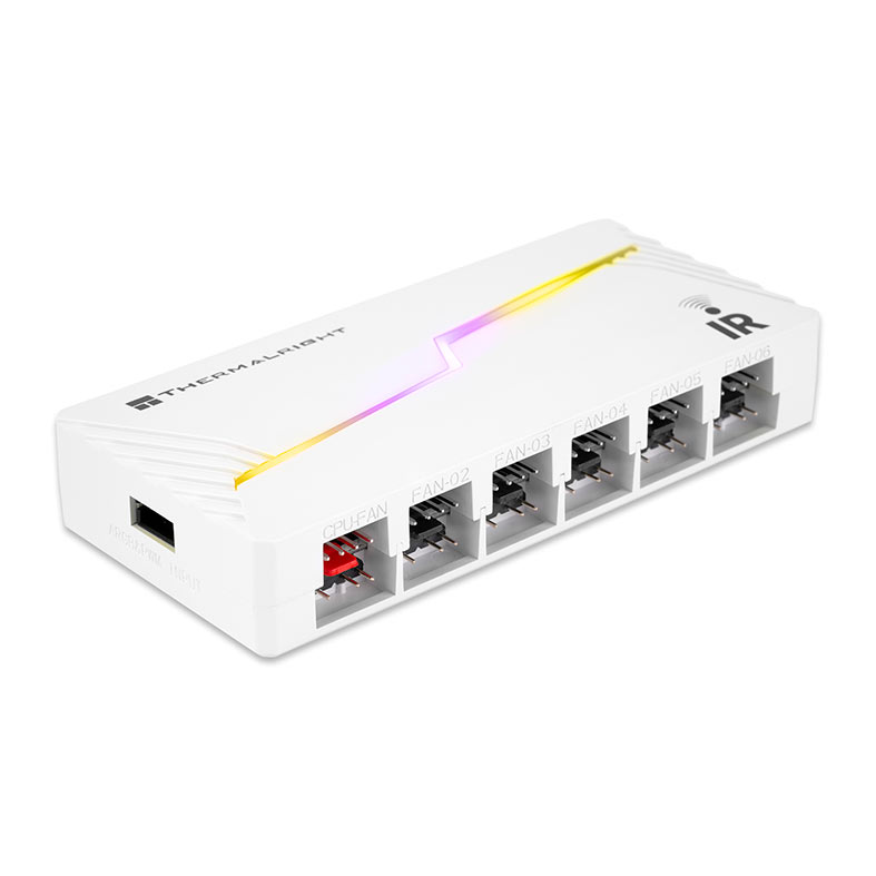 PRE VENDA - Controladora Thermalright X12, PWM, Branco, TL-ARGB-FANHUB-X12-IR-WH - miniatura 5