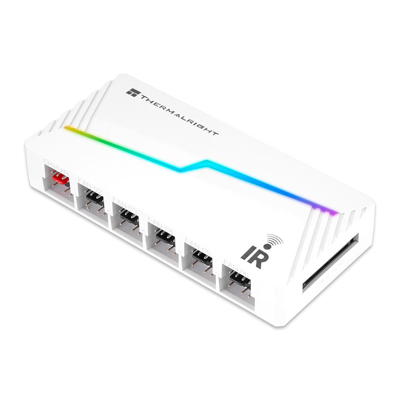 PRE VENDA - Controladora Thermalright X12, PWM, Branco, TL-ARGB-FANHUB-X12-IR-WH - miniatura 6
