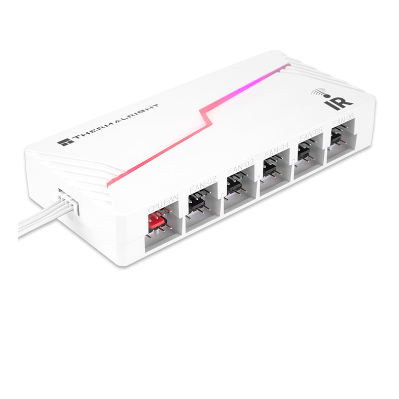 PRE VENDA - Controladora Thermalright X12, PWM, Branco, TL-ARGB-FANHUB-X12-IR-WH - miniatura 8