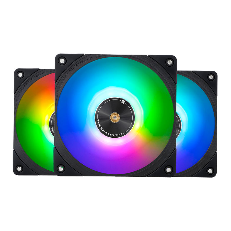 Kit Ventoinhas Thermalright TL-B12-SX3, ARGB, 3x120mm, Preto, TL-B12-SX3 - miniatura 3