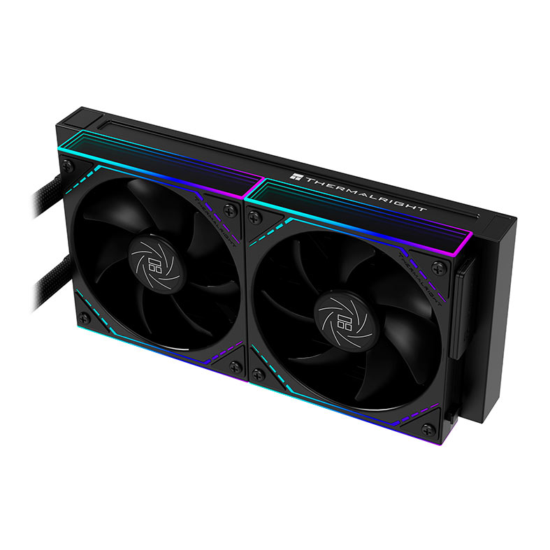 Water Cooler Thermalright Core Matrix Vision 240, ARGB, 240mm, Preto, TL-CORE-MATRIX-240-VISION-ARGB-BK - miniatura 6