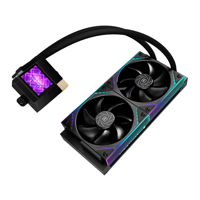 Water Cooler Thermalright Core Matrix Vision 240, ARGB, 240mm, Preto, TL-CORE-MATRIX-240-VISION-ARGB-BK - miniatura 5