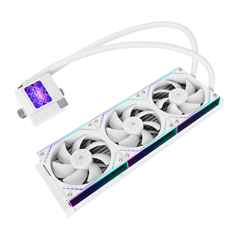 Water Cooler Thermalright Core Matrix Vision 360, ARGB, 360mm, Branco, TL-CORE-MATRIX-360-VISION-ARGB-WH - miniatura 5