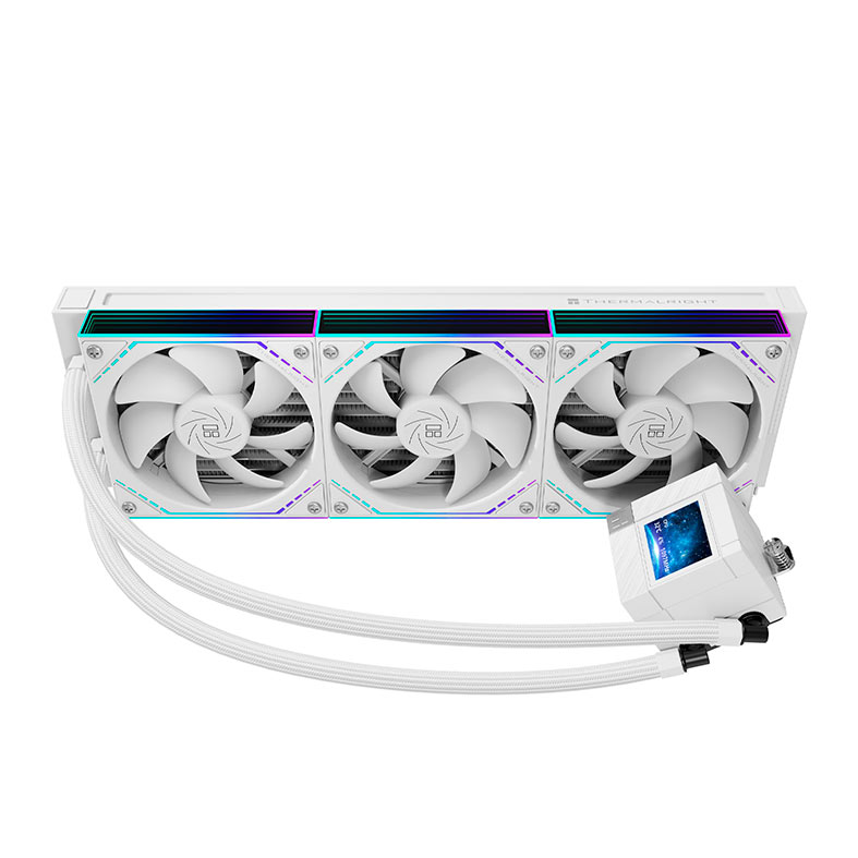 Water Cooler Thermalright Core Matrix Vision 360, ARGB, 360mm, Branco, TL-CORE-MATRIX-360-VISION-ARGB-WH - miniatura 3