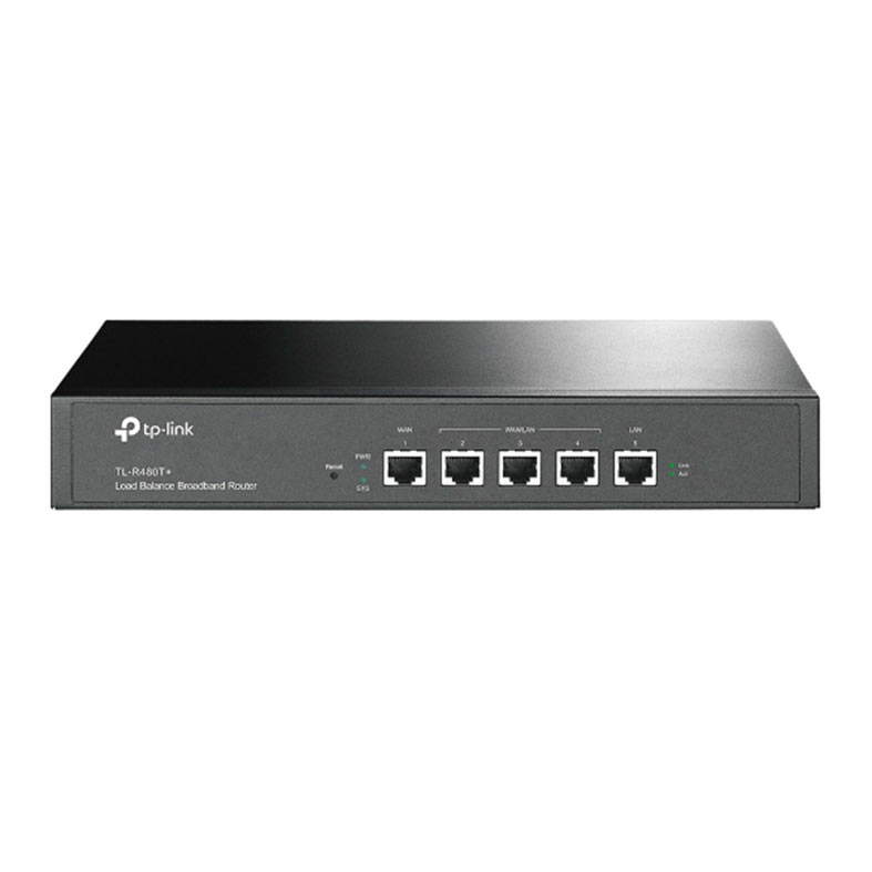 Roteador TP-Link Banda Larga com Balanceamento de Carga 10/100Mbps, TL-R480T+