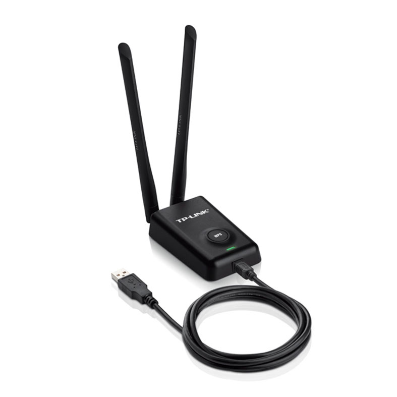 Adaptador USB TP-Link Wireless 300Mbps 2 Antenas 5DdBi, TL-WN8200ND - miniatura 4