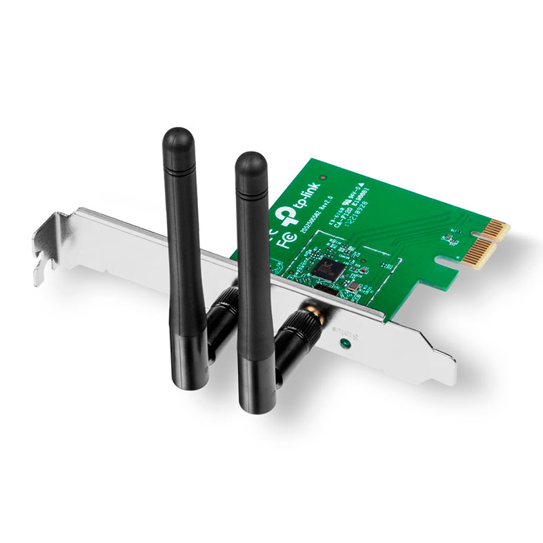 Placa PCI Express TP-Link Wireless N 2 Antenas 300Mbps 2.4Ghz, TL-WN881ND - miniatura 3