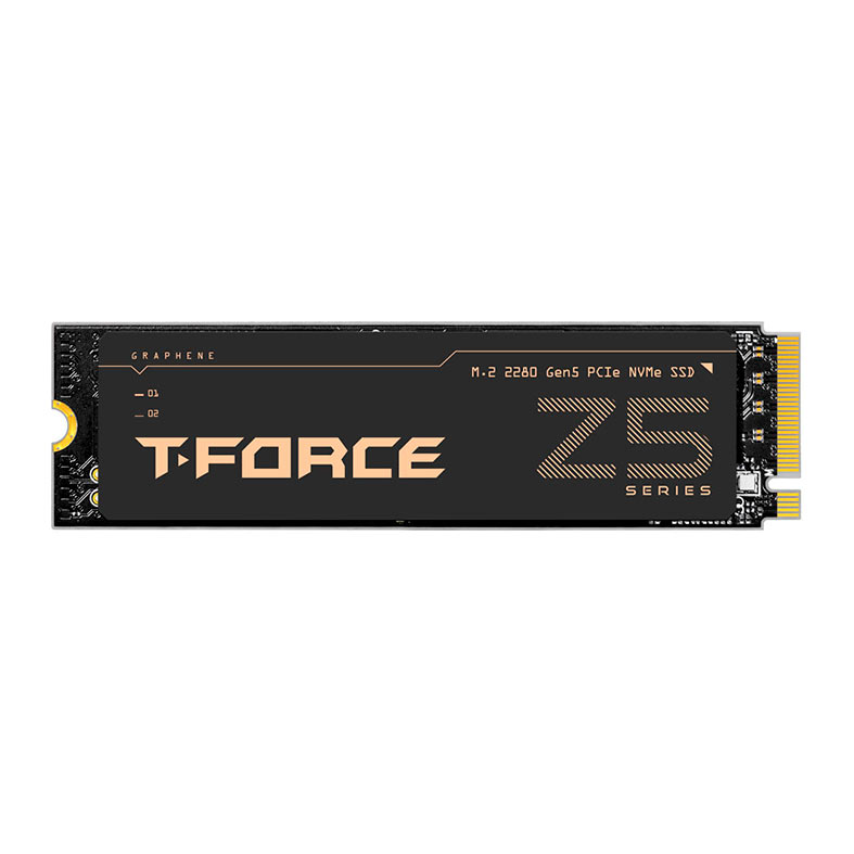 SSD Team Group T-Force Z540, 2TB, M.2 2280, PCIe NVMe, Leitura 12400MB/s, Gravacao 11800MB/s, TM8FF1002T0C129 - imagem 1