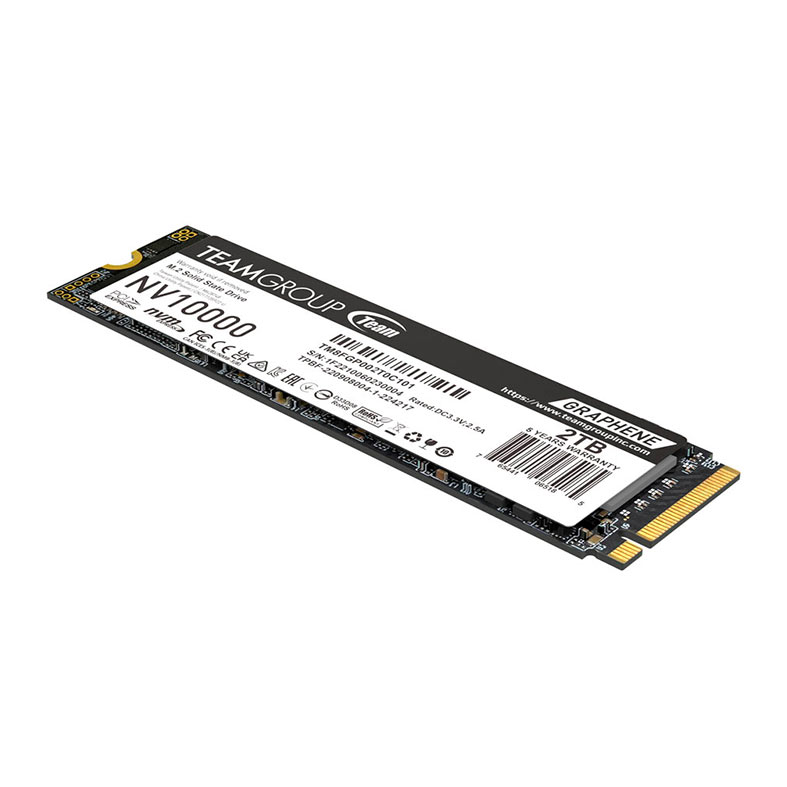 SSD Team Group NV10000, 2TB, M.2 2280, PCIe NVMe, Leitura 10000 MB/s, Gravacao 8500 MB/s, TM8FGP002T0C101 - miniatura 4