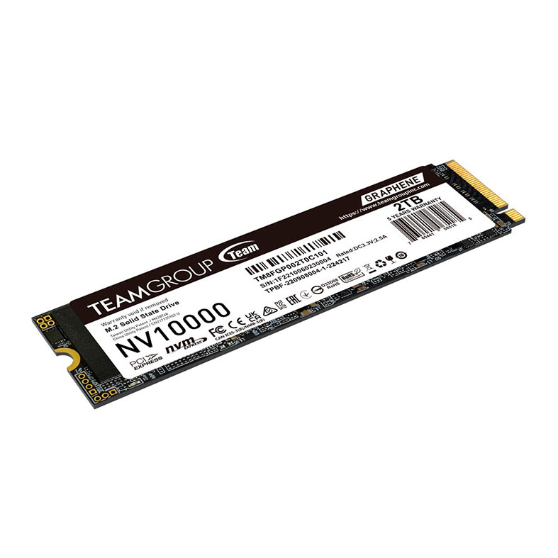 SSD Team Group NV10000, 2TB, M.2 2280, PCIe NVMe, Leitura 10000 MB/s, Gravacao 8500 MB/s, TM8FGP002T0C101 - miniatura 3