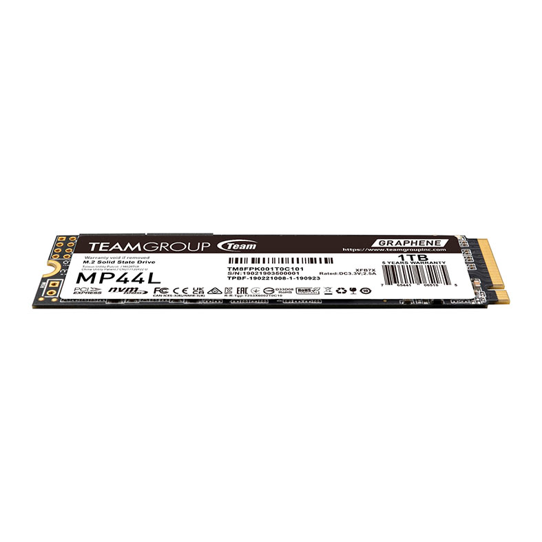 SSD Team Group MP44L, 1TB, M.2 2280, PCIe NVMe, Leitura 5000MB/s, Gravacao 4.500MB/s, TM8FPK001T0C101 - miniatura 4