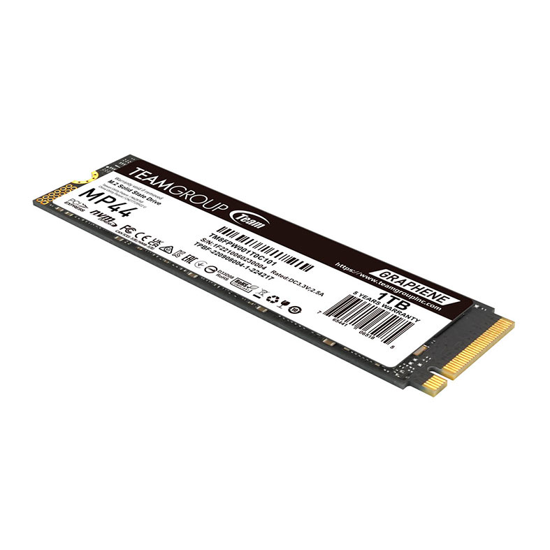 SSD Team Group MP44, 1TB, M.2 2280, PCIe NVMe, Leitura 7000 MB/s, Gravacao 6000 MB/s, TM8FPW001T0C101 - miniatura 4