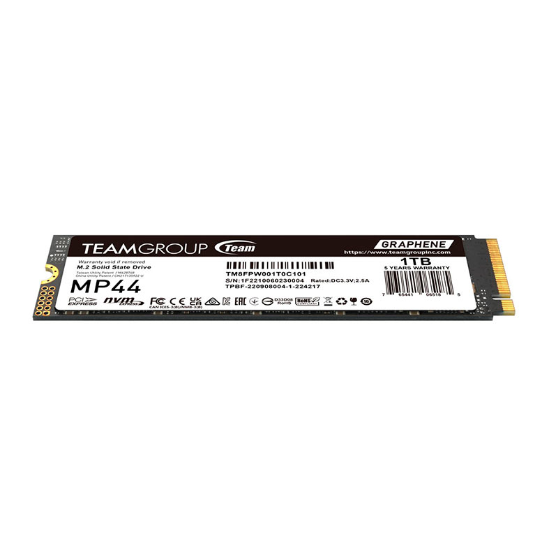 SSD Team Group MP44, 1TB, M.2 2280, PCIe NVMe, Leitura 7000 MB/s, Gravacao 6000 MB/s, TM8FPW001T0C101 - miniatura 5