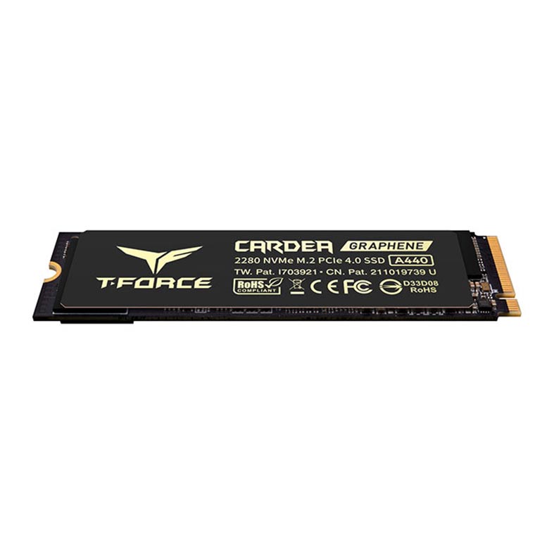 SSD Team Group T-Force Cardea A440 1TB M.2 PCIe NVMe Gen4x4, Leitura 7000 MB/s, Gravacao 5500 MB/s, TM8FPZ001T0C327 - miniatura 3