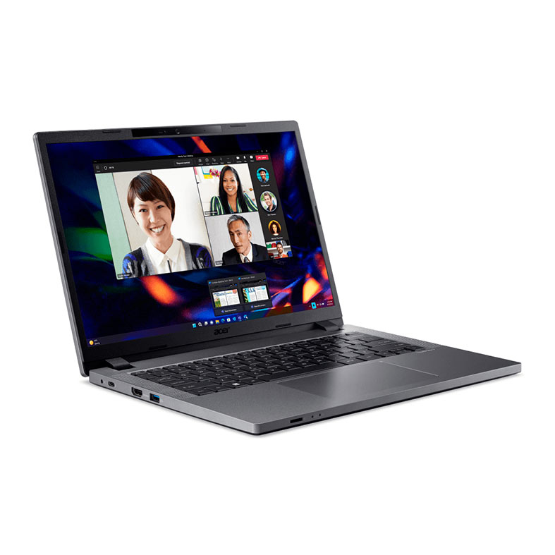 Notebook Acer TravelMate, 14 Pol, WUXGA, Intel Core i5-1335U, 8GB DDR4, SSD 512GB, Cinza, TMP214-55-59VU - miniatura 3