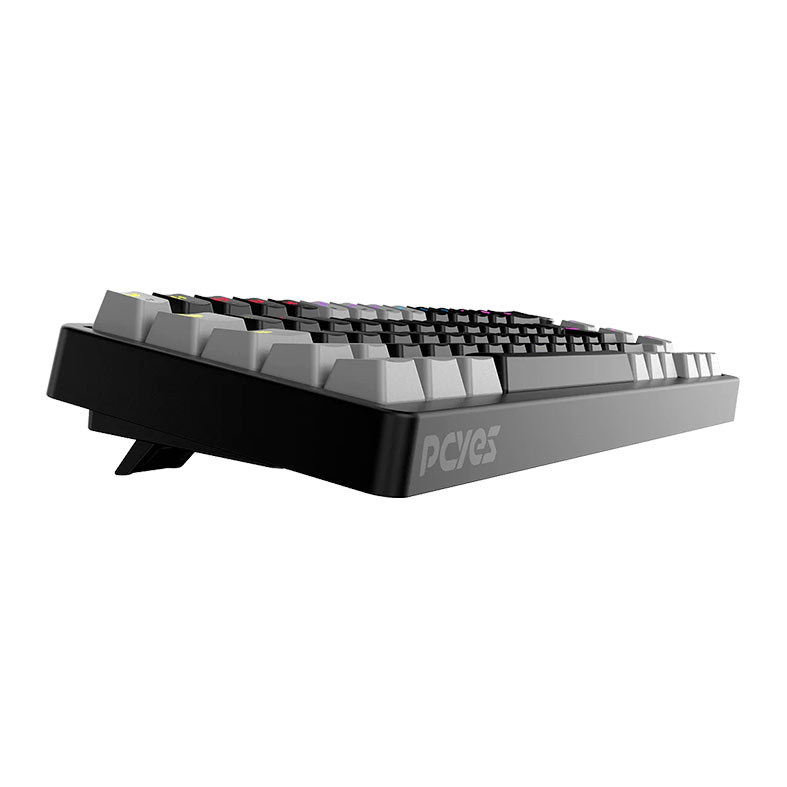 Teclado Mecanico PCYES Mecka, 65%, Rainbow, ABNT2, Switch Blue, Preto, TPMKBVBL - miniatura 4
