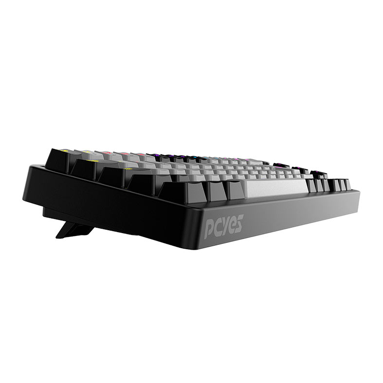 Teclado Mecanico PCYES Mecka, 65%, Rainbow, ABNT2, Switch Red, Preto, TPMKBVRD - miniatura 4