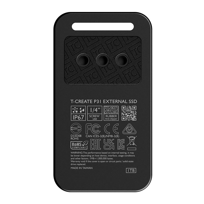 SSD Externo Team Group T-Create CinemaPr P31, 2TB, USB 3.2, Preto, TPSEFY002T0C302 - miniatura 5