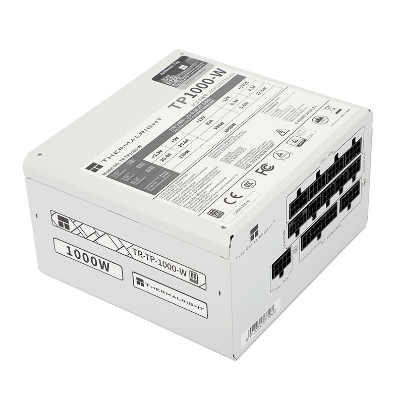 PRE VENDA - Fonte Thermalright TR-TP1000-W, 1000W, Full Modular, 80 Plus Platinum, Branco, TR-TP1000-W - miniatura 3