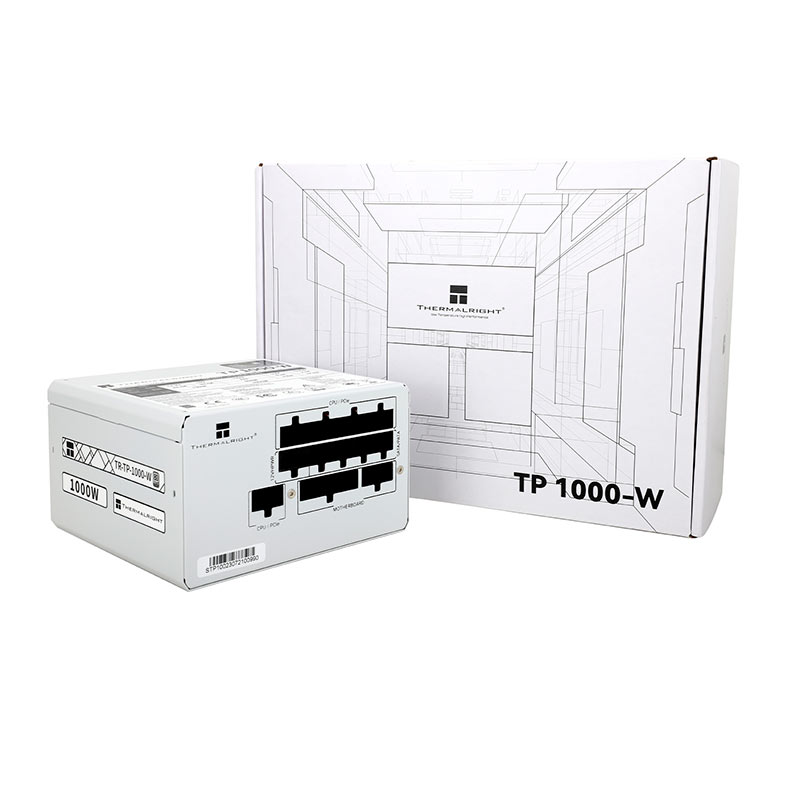 PRE VENDA - Fonte Thermalright TR-TP1000-W, 1000W, Full Modular, 80 Plus Platinum, Branco, TR-TP1000-W - miniatura 6