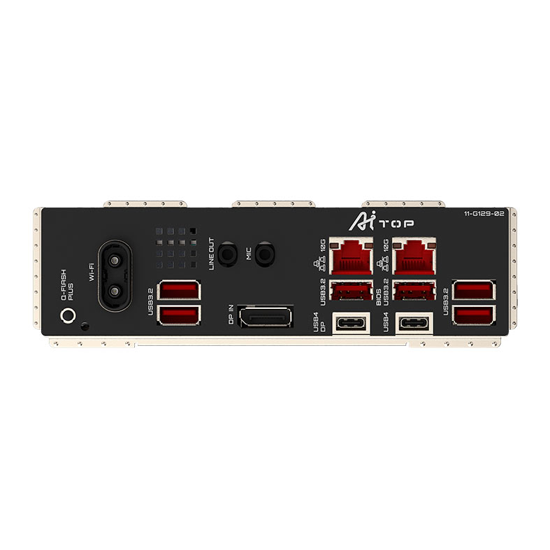 Placa Mae Gigabyte TRX50 AI TOP, DDR5, Socket AMD sTR5, E-ATX, Chipset AMD TRX50, TRX50-AI-TOP - miniatura 5